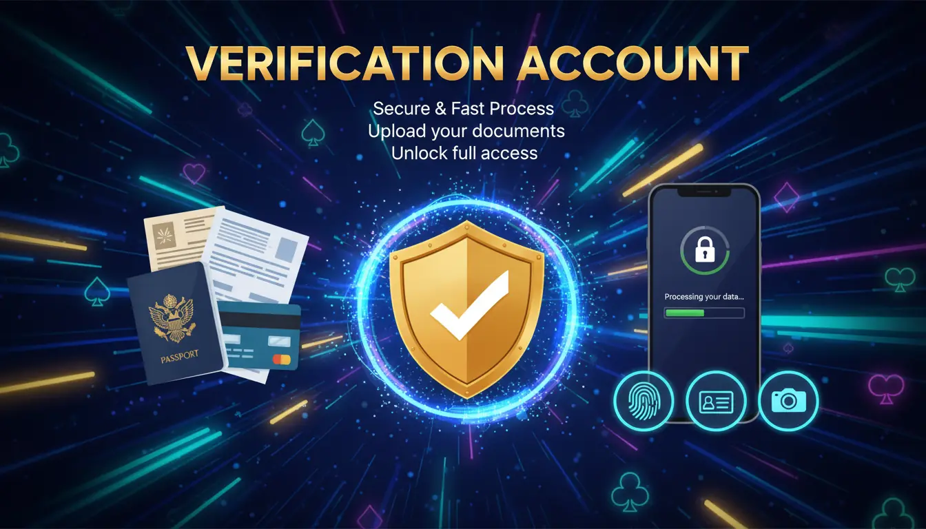 Great British casino account verification